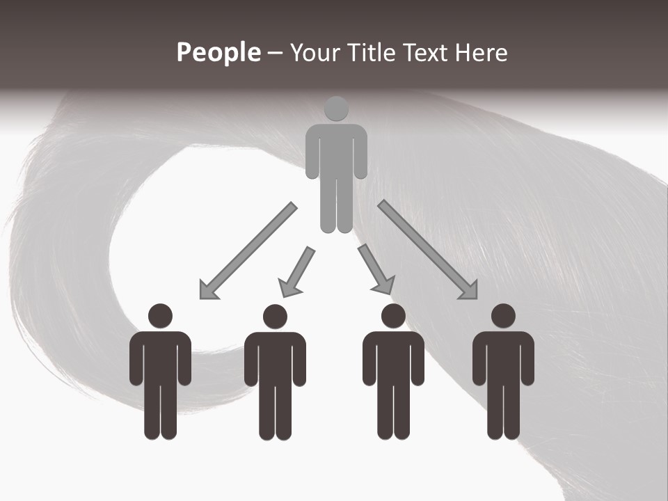 Feminine Color Uncombed PowerPoint Template