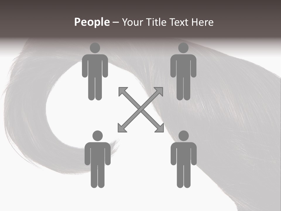 Feminine Color Uncombed PowerPoint Template