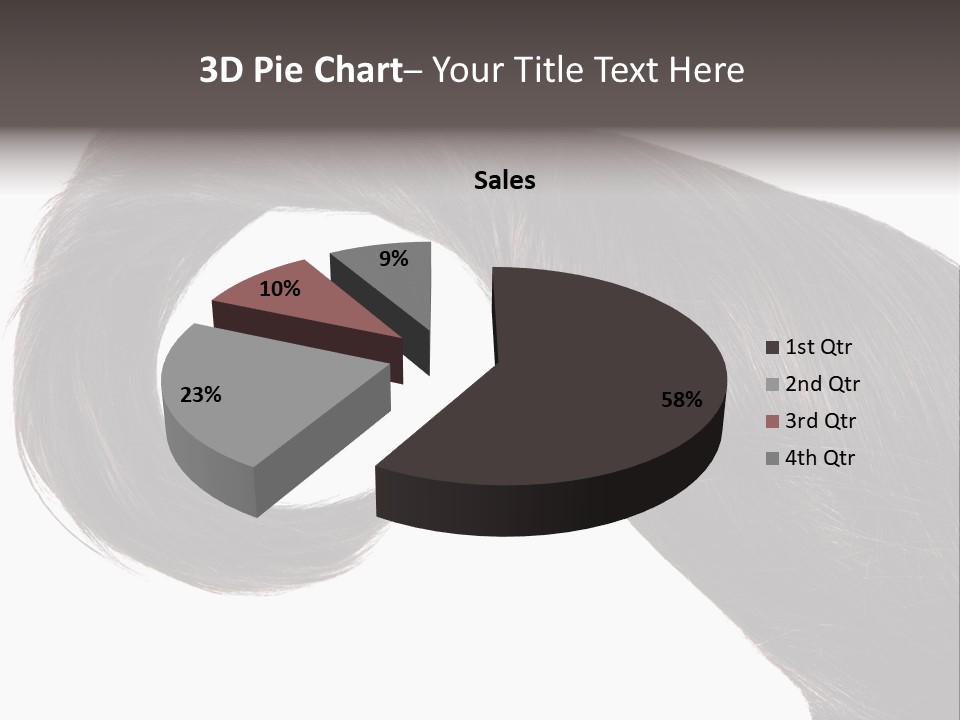 Feminine Color Uncombed PowerPoint Template