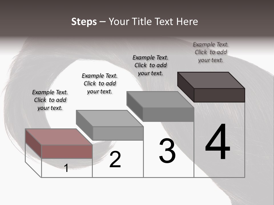 Feminine Color Uncombed PowerPoint Template