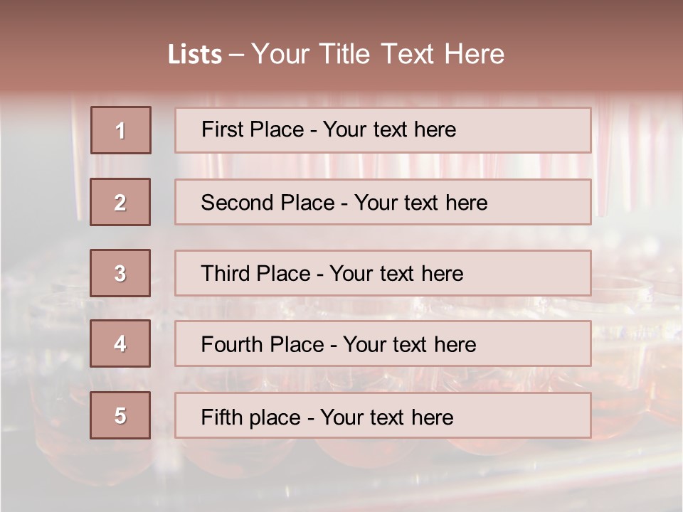 Highthroughput Elisa Tips PowerPoint Template