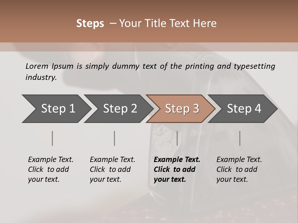 Clean Carpet Work PowerPoint Template