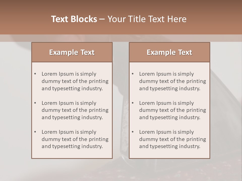 Clean Carpet Work PowerPoint Template