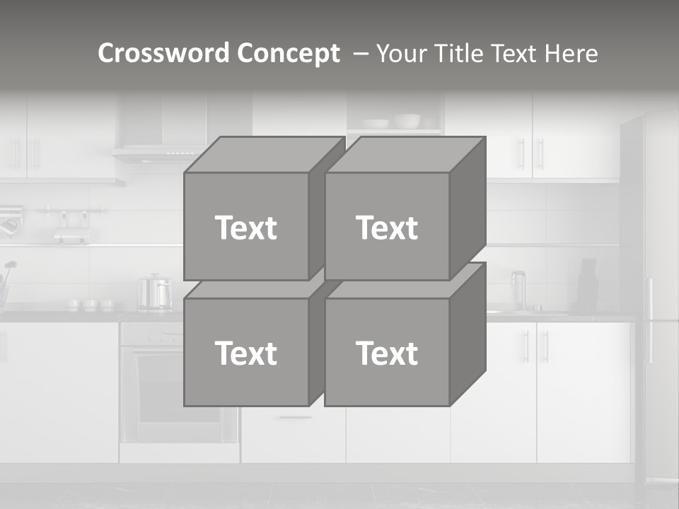 Architecture Steel Domestic PowerPoint Template