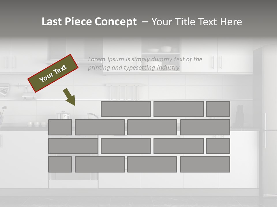 Architecture Steel Domestic PowerPoint Template