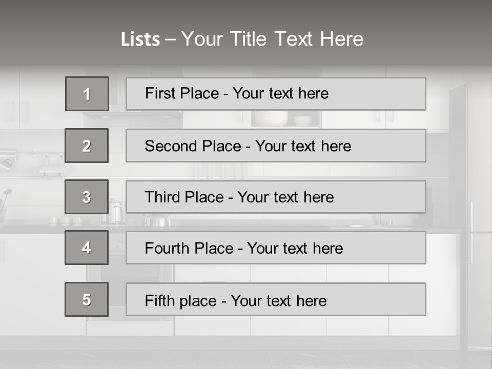 Architecture Steel Domestic PowerPoint Template