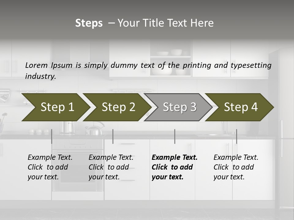 Architecture Steel Domestic PowerPoint Template