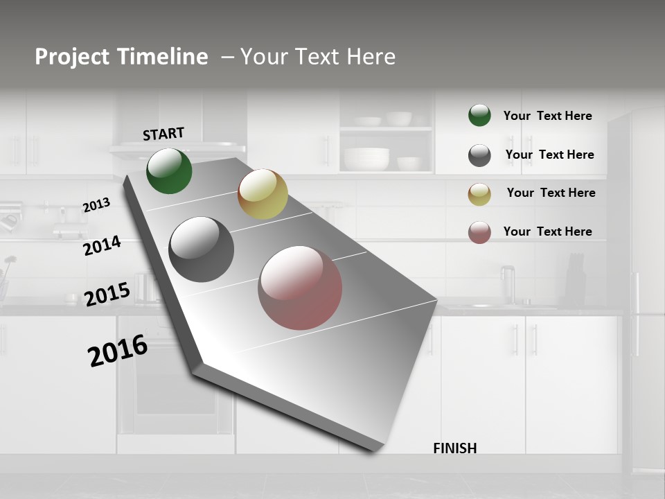 Architecture Steel Domestic PowerPoint Template