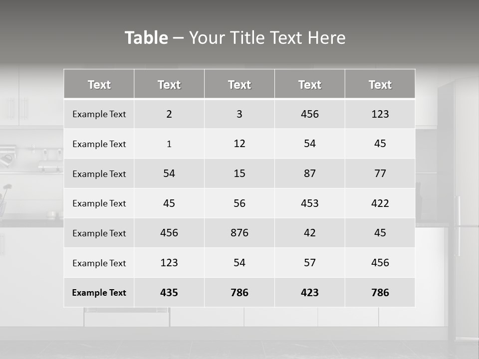 Architecture Steel Domestic PowerPoint Template