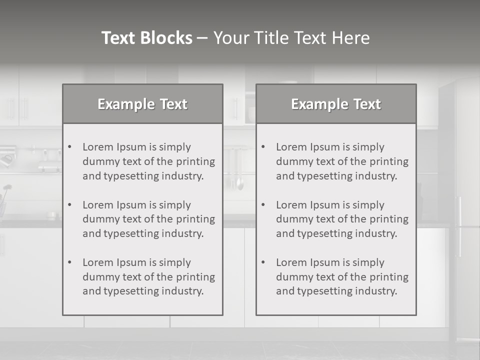 Architecture Steel Domestic PowerPoint Template