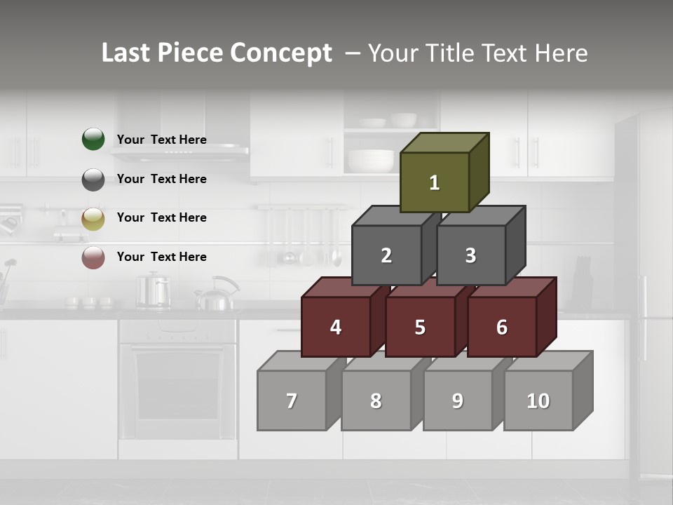 Architecture Steel Domestic PowerPoint Template