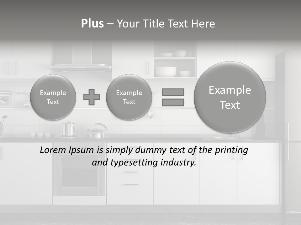 Architecture Steel Domestic PowerPoint Template
