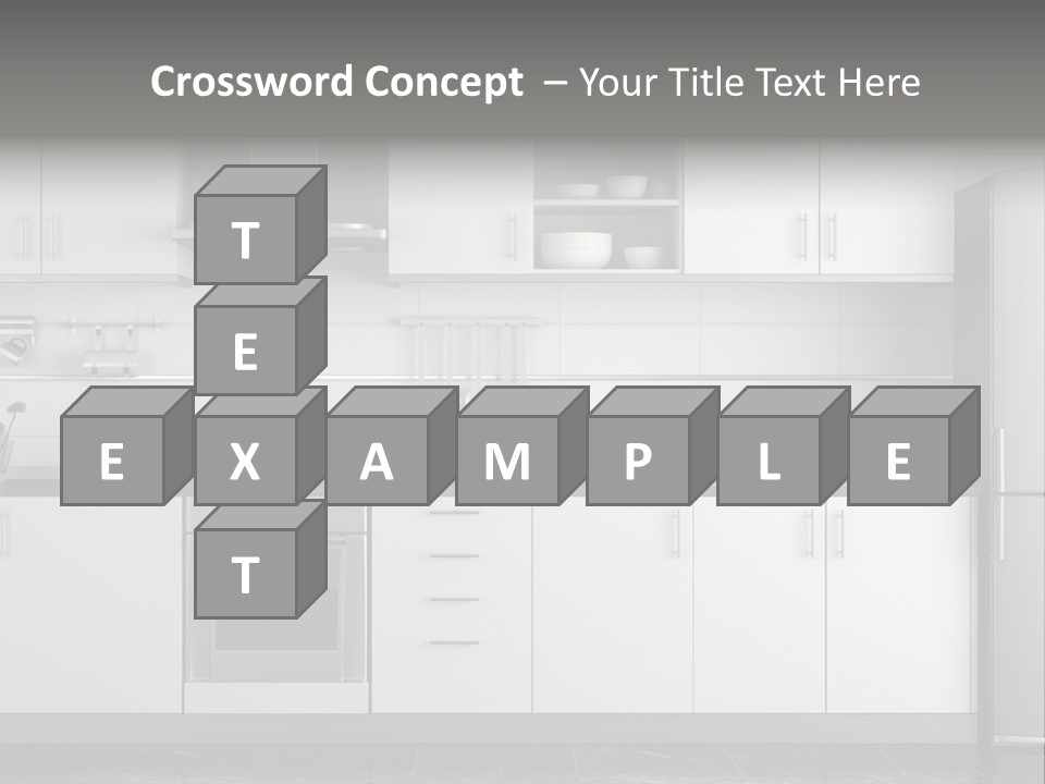 Architecture Steel Domestic PowerPoint Template