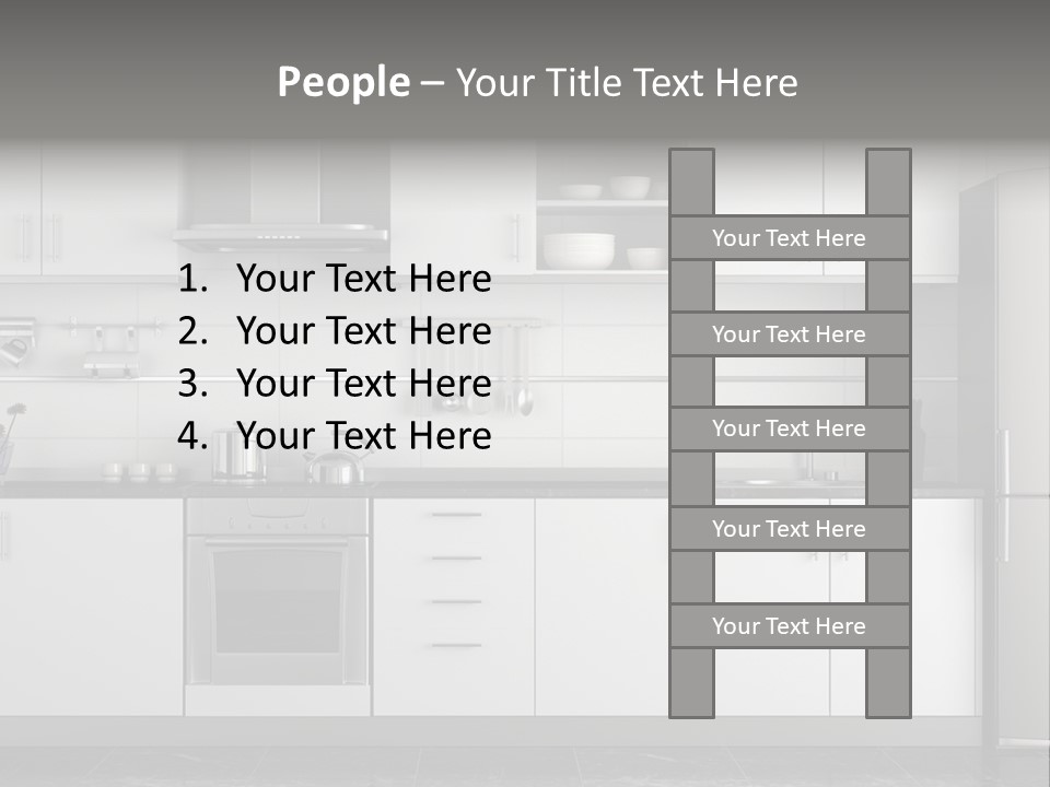 Architecture Steel Domestic PowerPoint Template