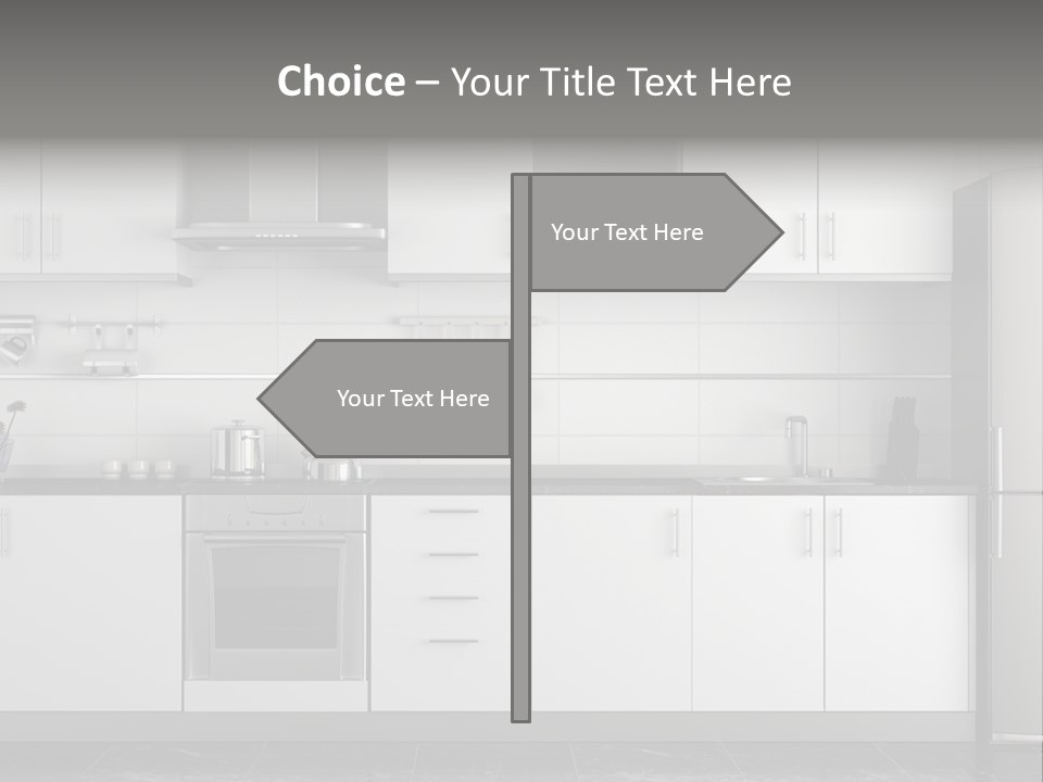 Architecture Steel Domestic PowerPoint Template