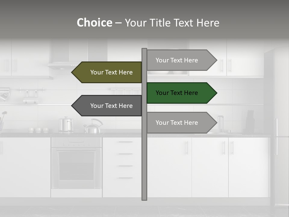 Architecture Steel Domestic PowerPoint Template