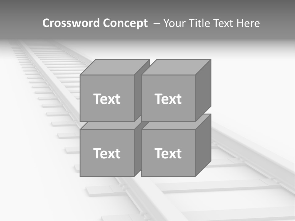 Transport Perspective Commute PowerPoint Template