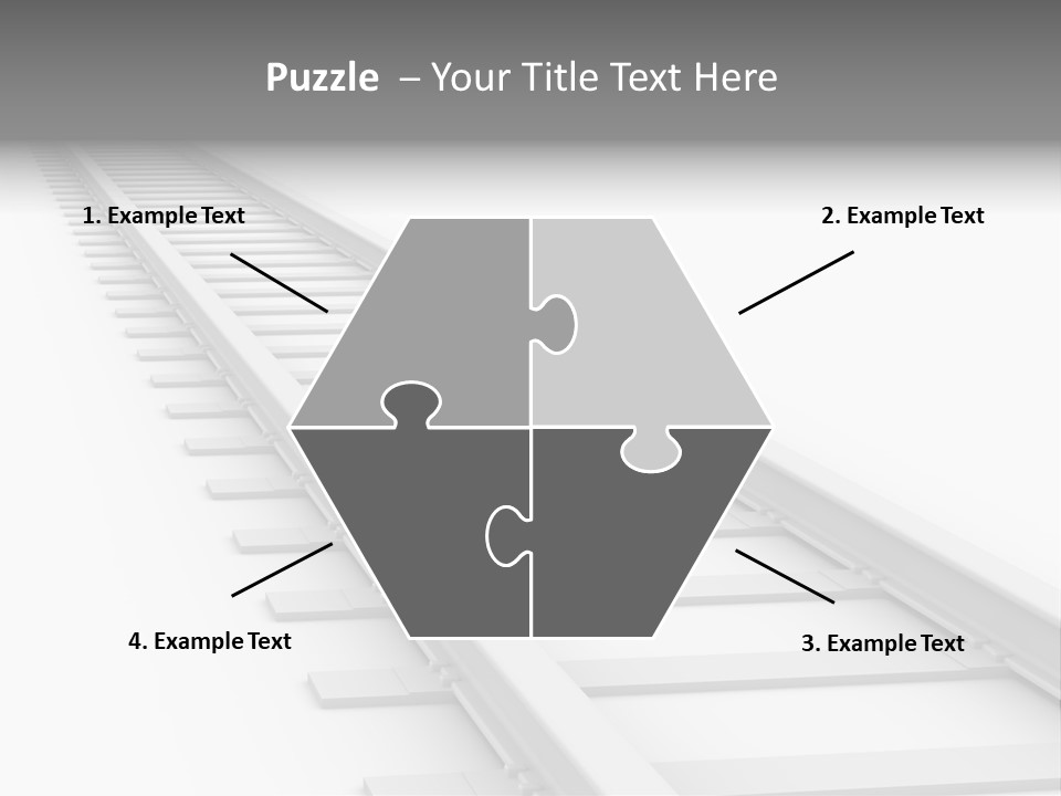 Transport Perspective Commute PowerPoint Template