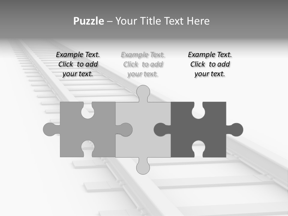 Transport Perspective Commute PowerPoint Template