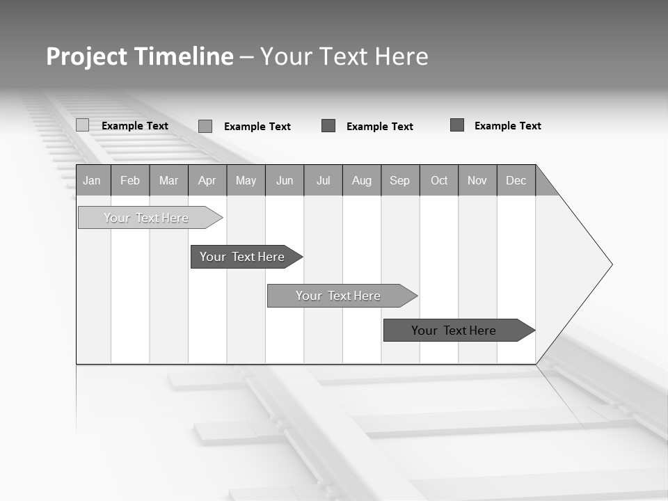 Transport Perspective Commute PowerPoint Template