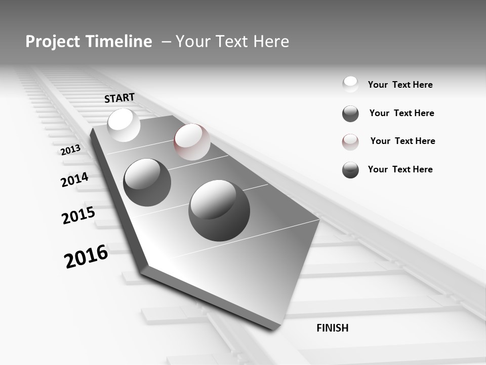 Transport Perspective Commute PowerPoint Template