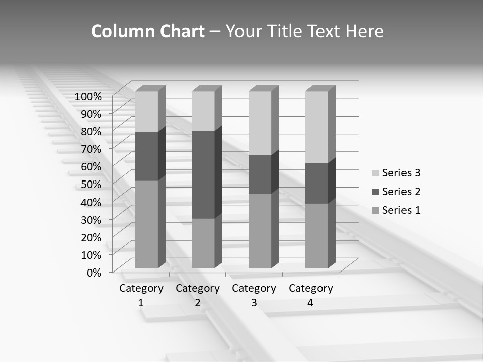 Transport Perspective Commute PowerPoint Template