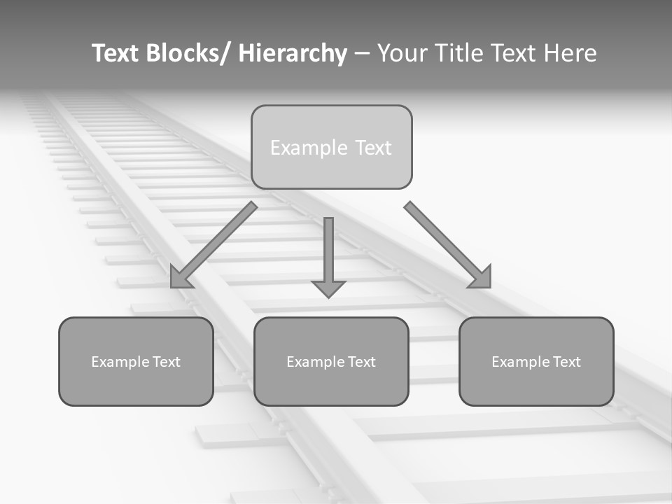 Transport Perspective Commute PowerPoint Template