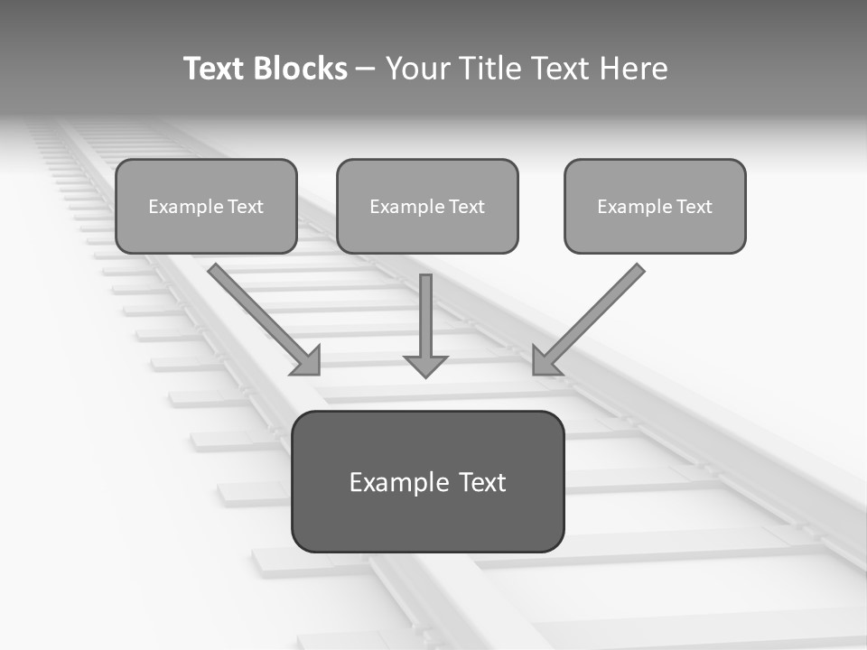 Transport Perspective Commute PowerPoint Template