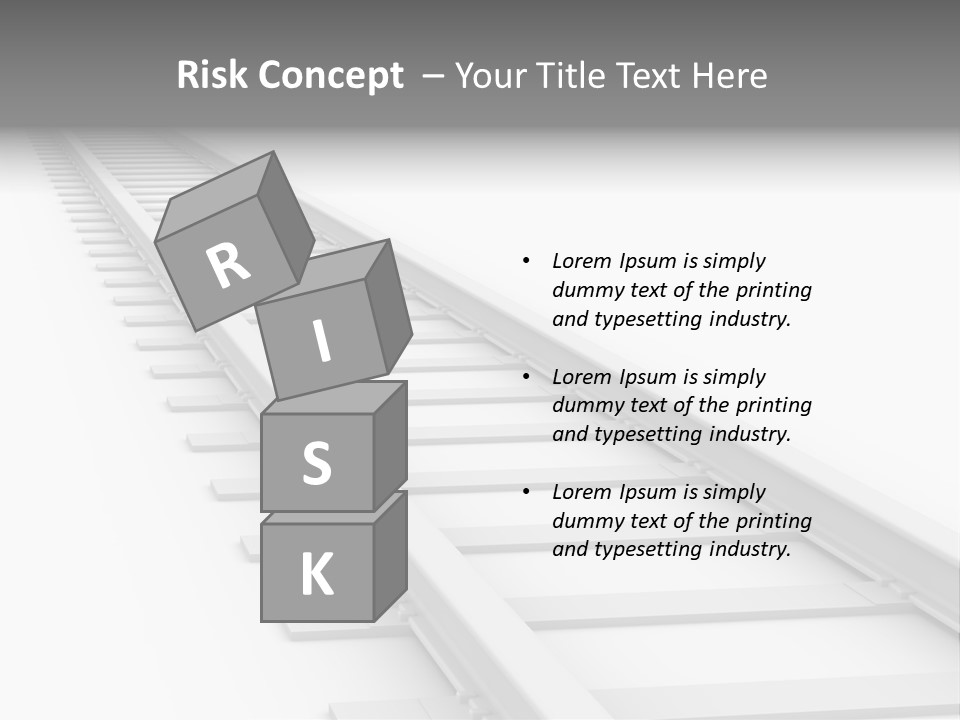 Transport Perspective Commute PowerPoint Template