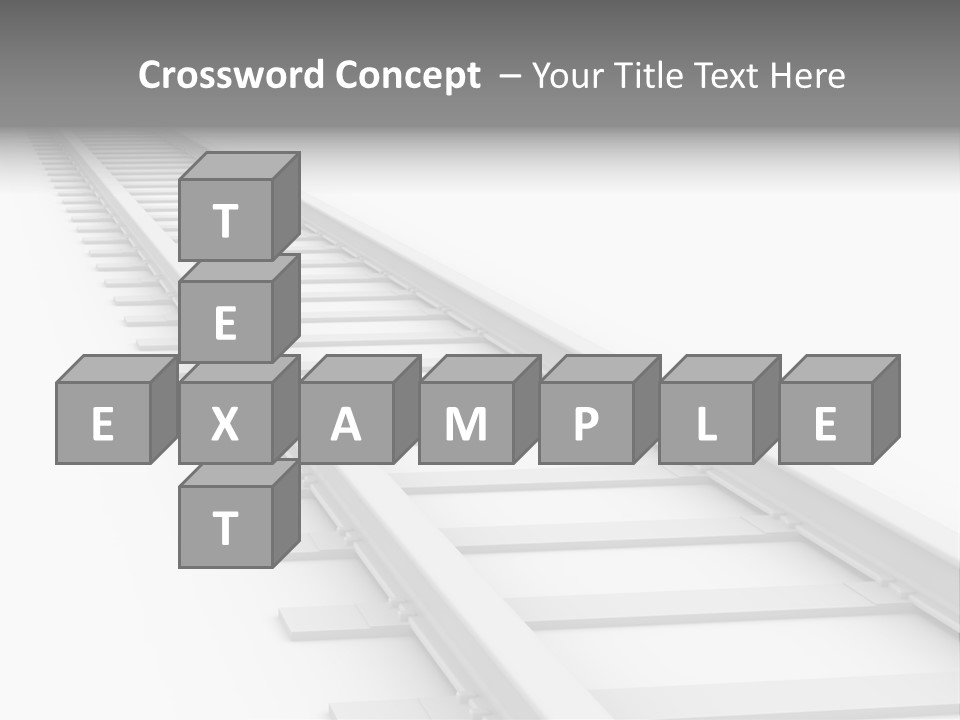 Transport Perspective Commute PowerPoint Template