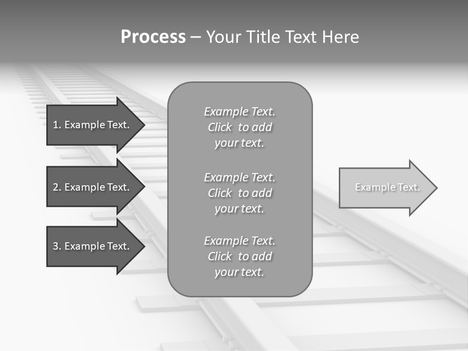 Transport Perspective Commute PowerPoint Template