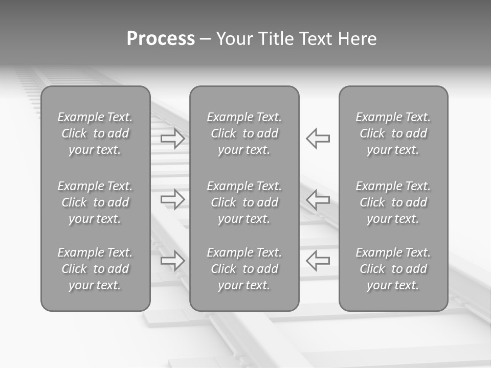 Transport Perspective Commute PowerPoint Template