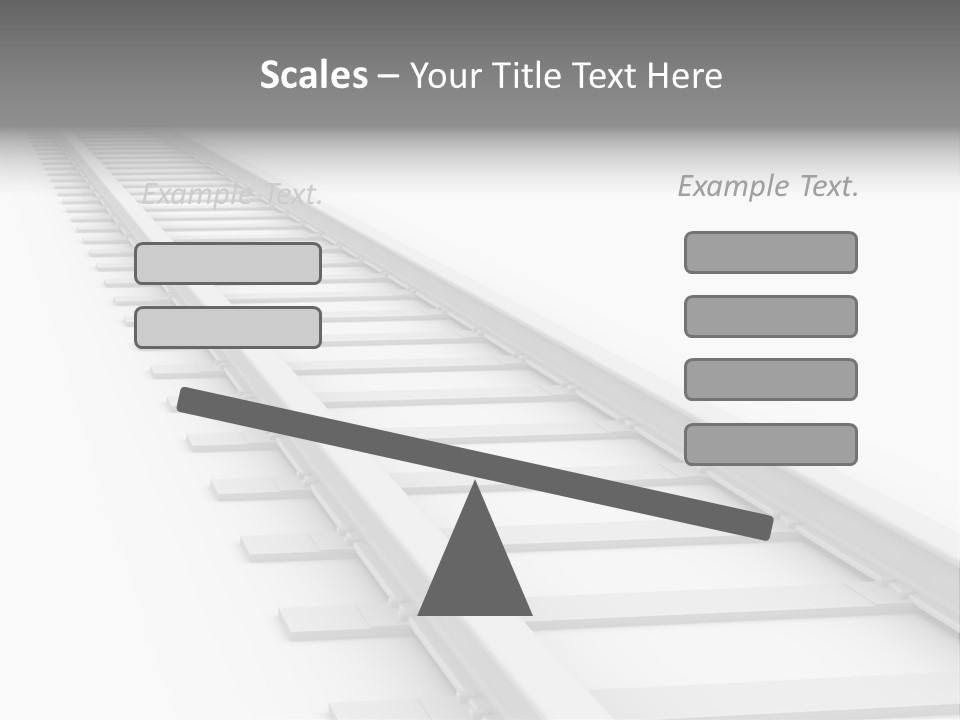 Transport Perspective Commute PowerPoint Template