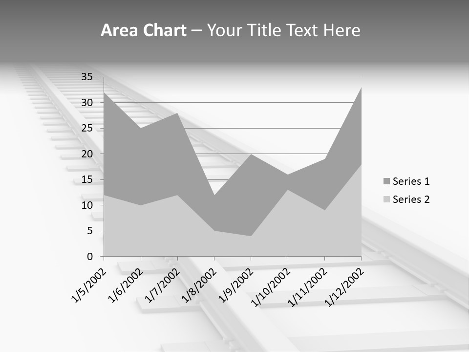 Transport Perspective Commute PowerPoint Template
