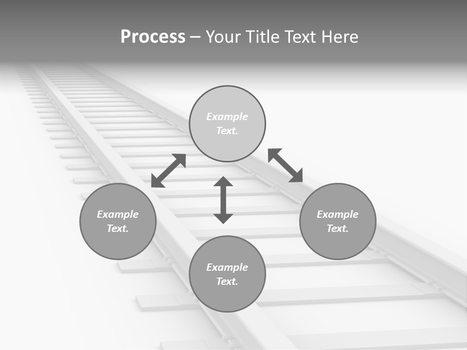 Transport Perspective Commute PowerPoint Template