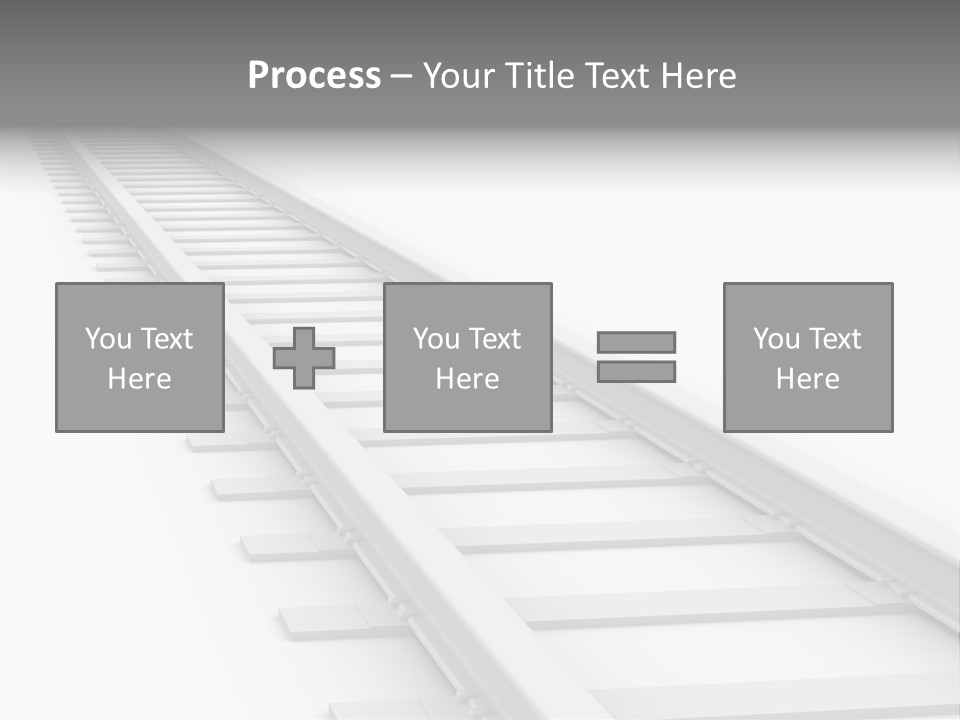 Transport Perspective Commute PowerPoint Template