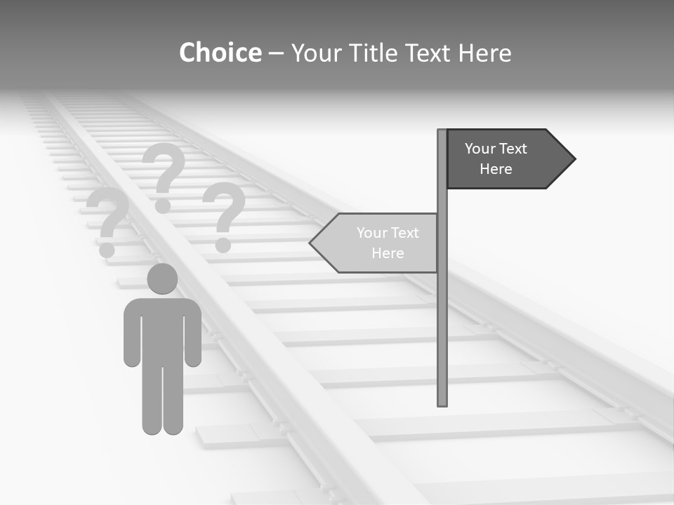 Transport Perspective Commute PowerPoint Template