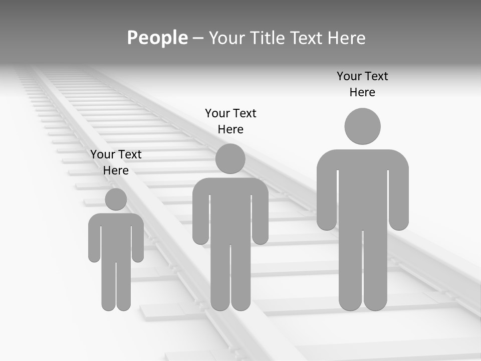 Transport Perspective Commute PowerPoint Template