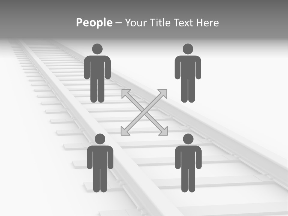 Transport Perspective Commute PowerPoint Template