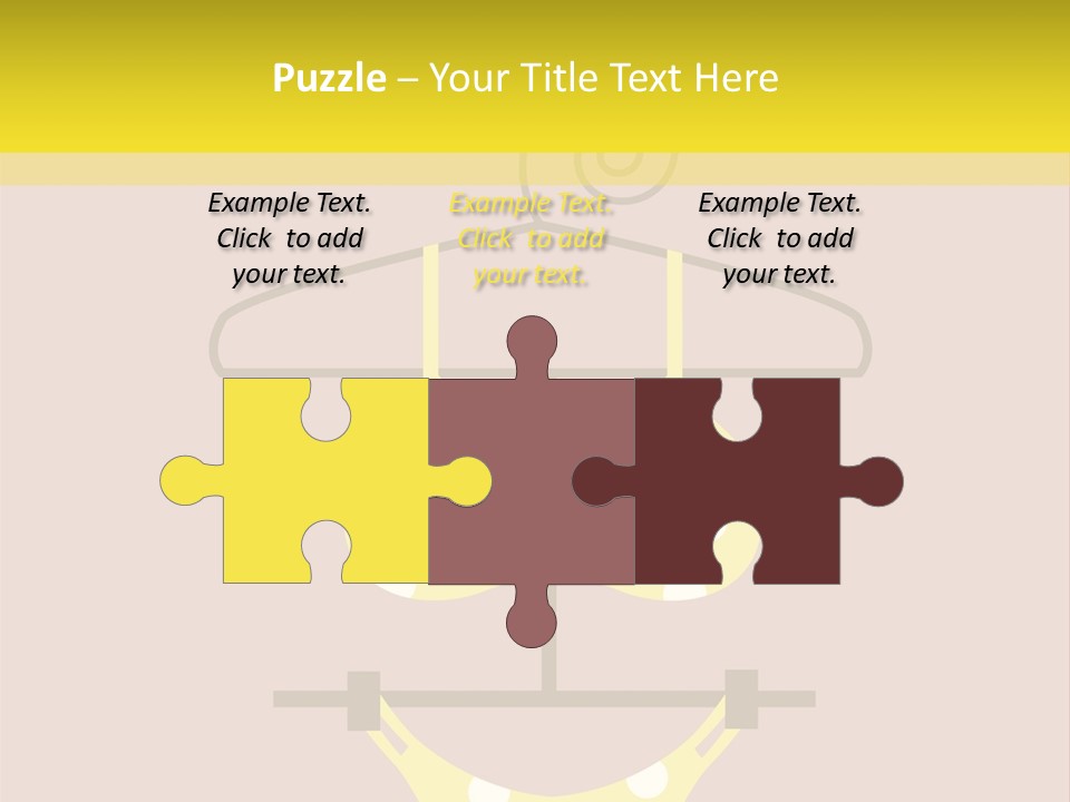 Wardrobe Trendy Pool PowerPoint Template