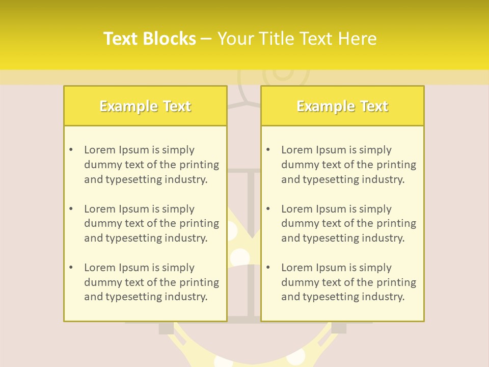 Wardrobe Trendy Pool PowerPoint Template