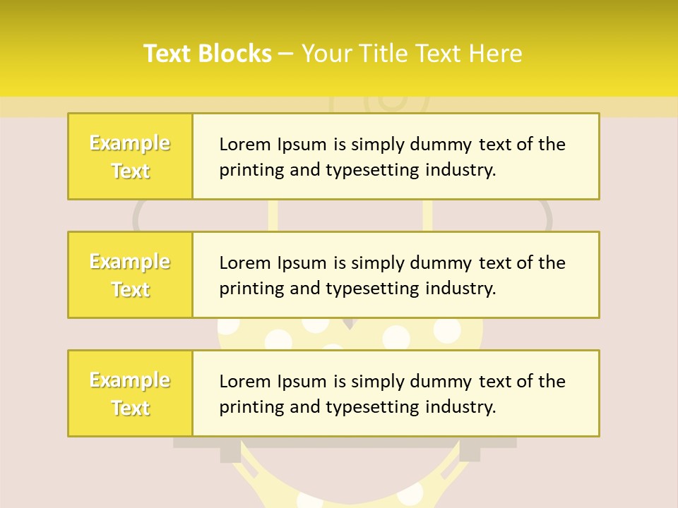 Wardrobe Trendy Pool PowerPoint Template