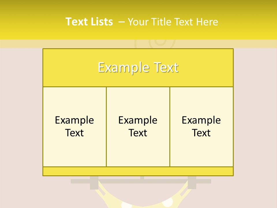 Wardrobe Trendy Pool PowerPoint Template