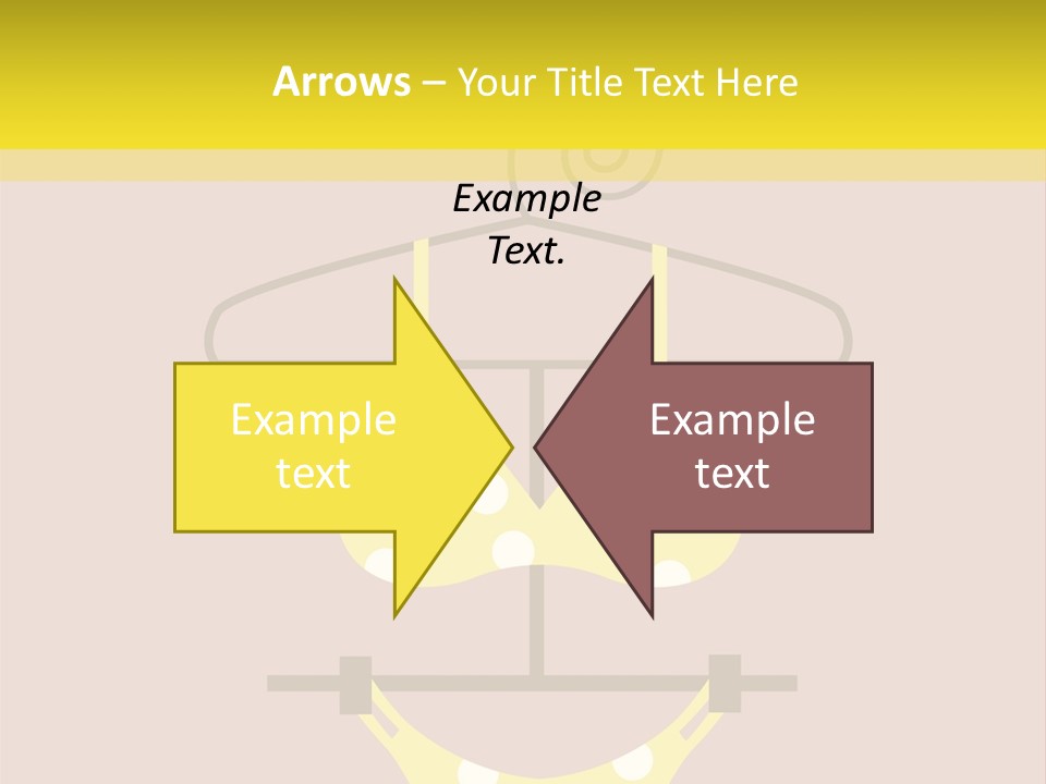 Wardrobe Trendy Pool PowerPoint Template