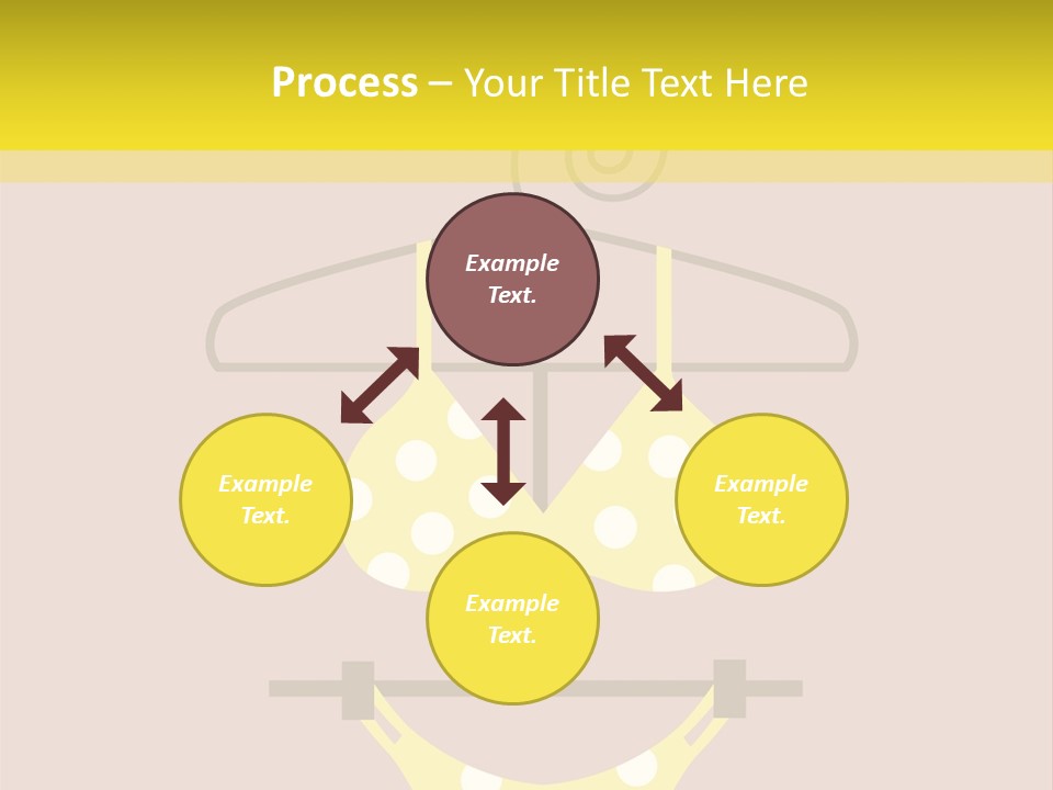 Wardrobe Trendy Pool PowerPoint Template