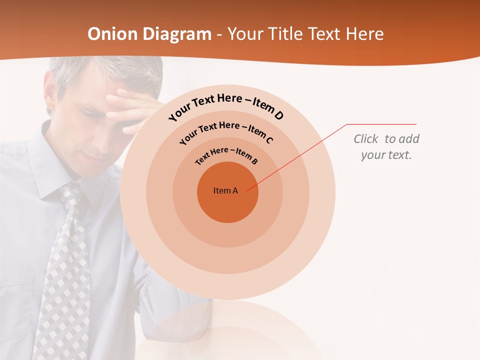 A Man Leaning Against A Wall With His Hand On His Head PowerPoint Template