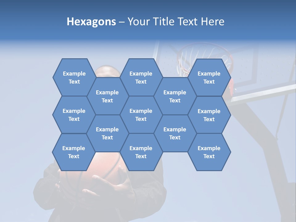 Hoops Trainer Background PowerPoint Template