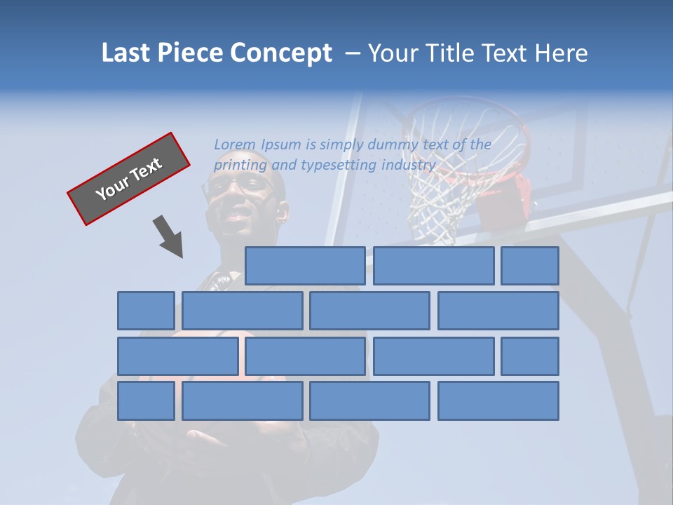 Hoops Trainer Background PowerPoint Template