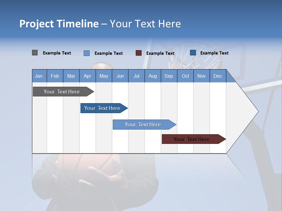 Hoops Trainer Background PowerPoint Template