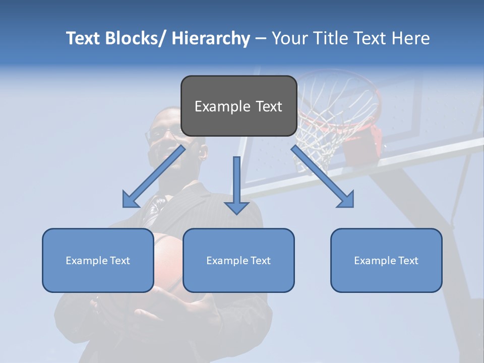Hoops Trainer Background PowerPoint Template